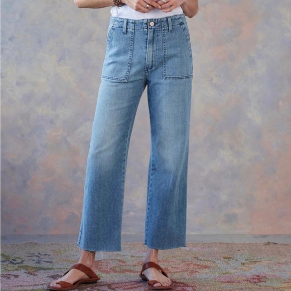 Joe's Jeans Jeans Joes Jeans The Blake Utility High Rise Cropped Wide Leg Poshmark